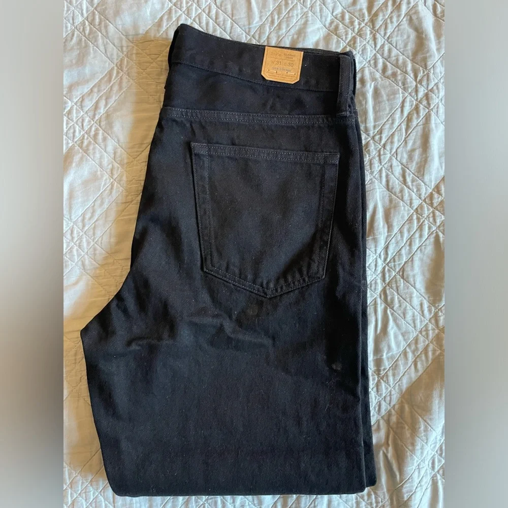 J‎ CREW Classic jean in black rinse wash Size 31/30 NWT $148 CC325